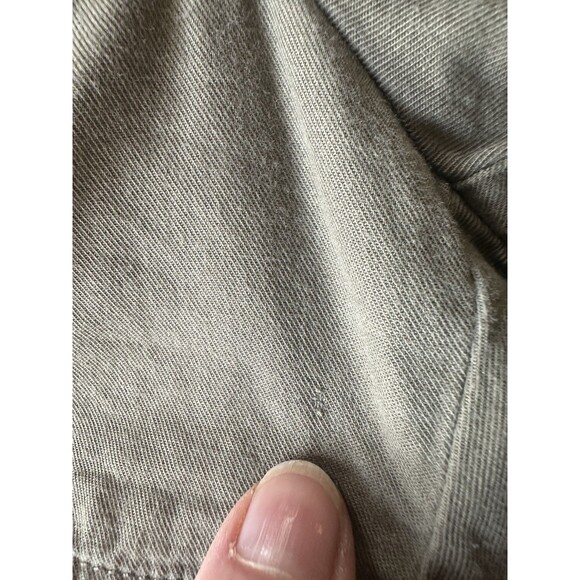 Madewell Women's M Easy Pull On Shorts Olive Green Cotton Viscose Blend 3.5" - Picture 8 of 8